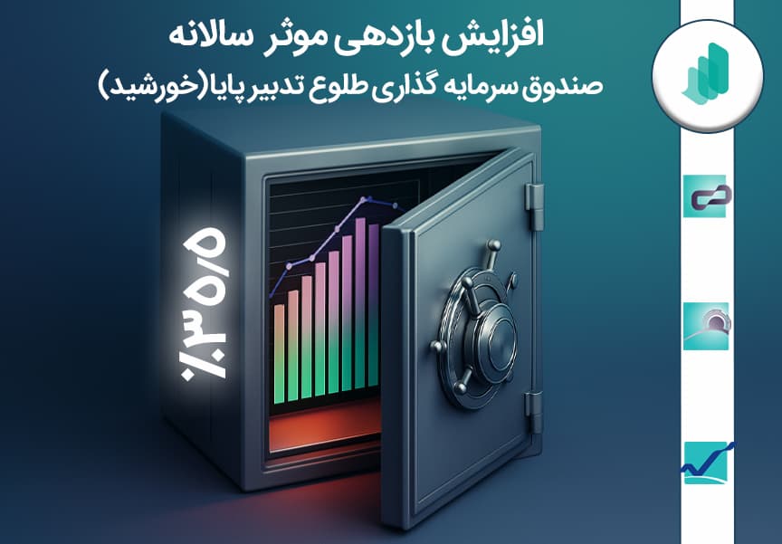 افزایش میزان بازدهی صندوق درآمد ثابت خورشید